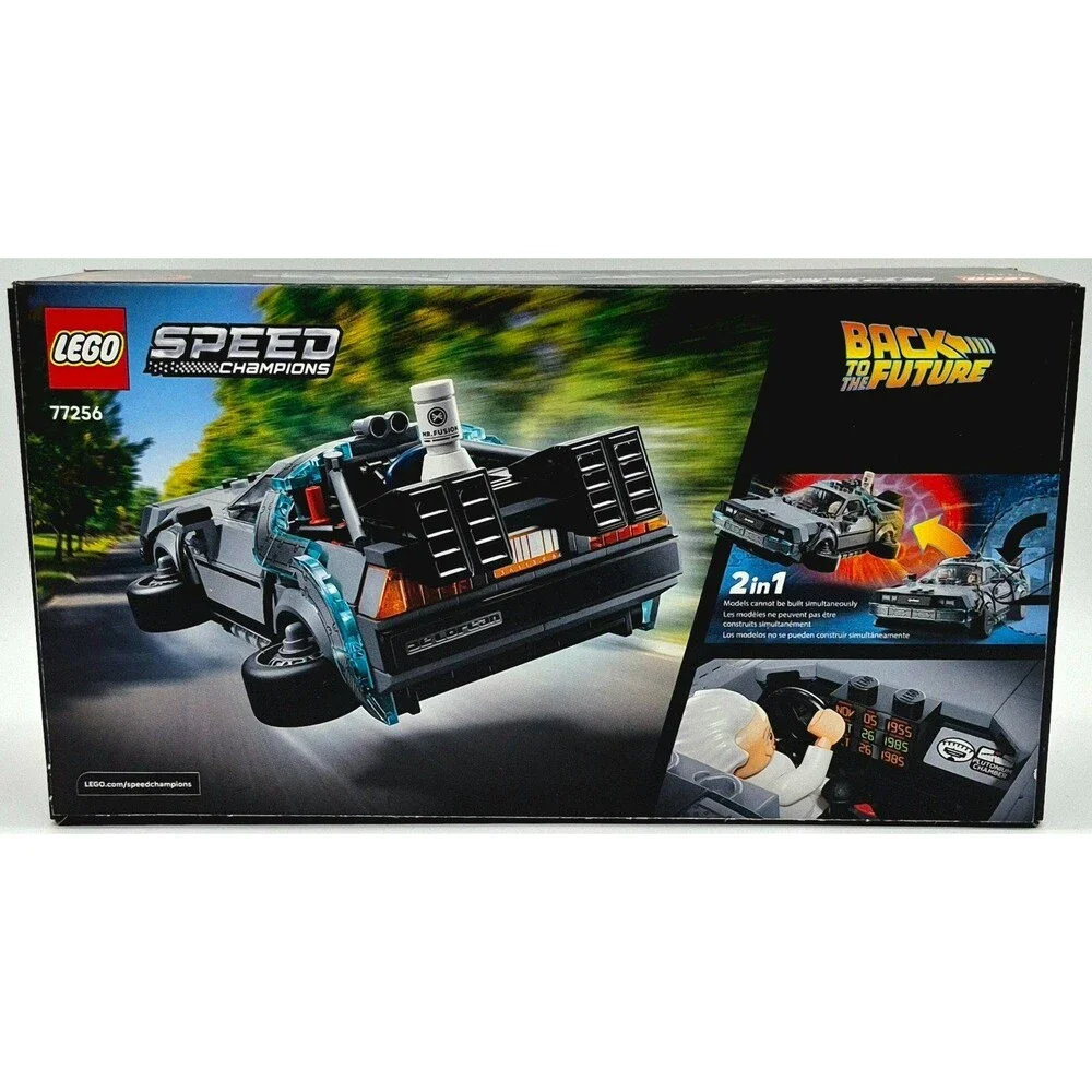 LEGO Speed Champions 77256 Back to the Future Time Machine NEW Sealed